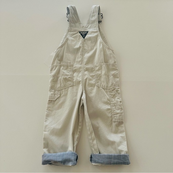Oshkosh 4T Toddler Boy Overalls NWT - Picture 6 of 7
